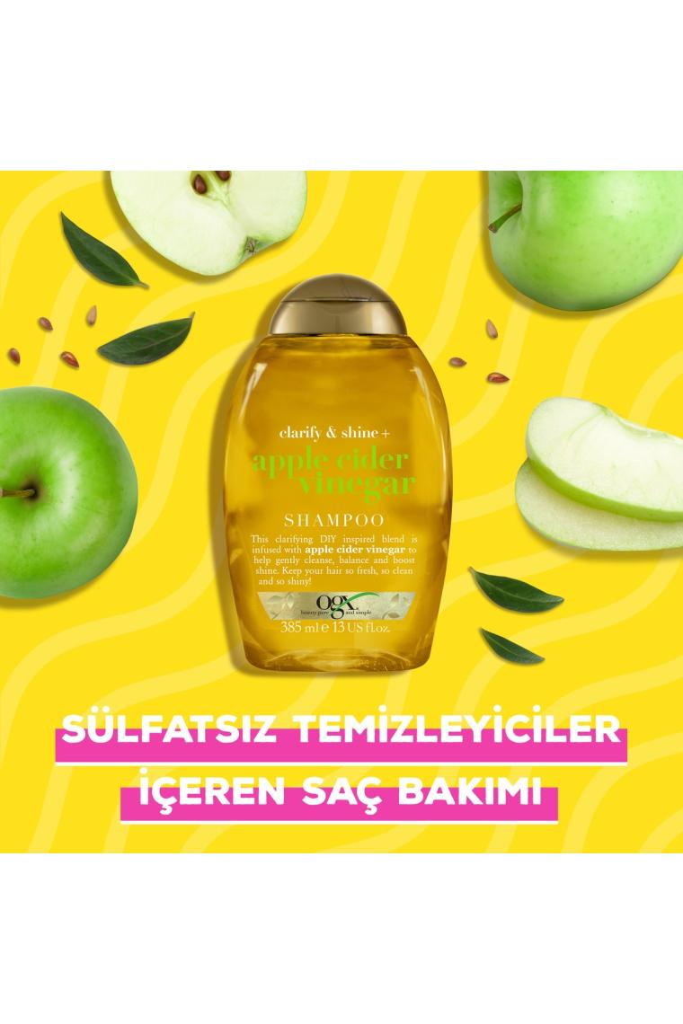 Işıltı Veren Elma Sirkesi Şampuan 385 ml