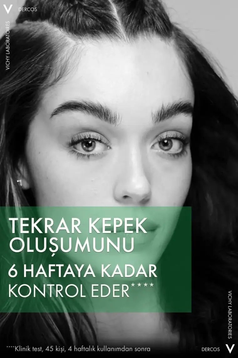 Vichy Dercos Şampuan Normal/Yağlı ve Kepekli 200 ml K3622