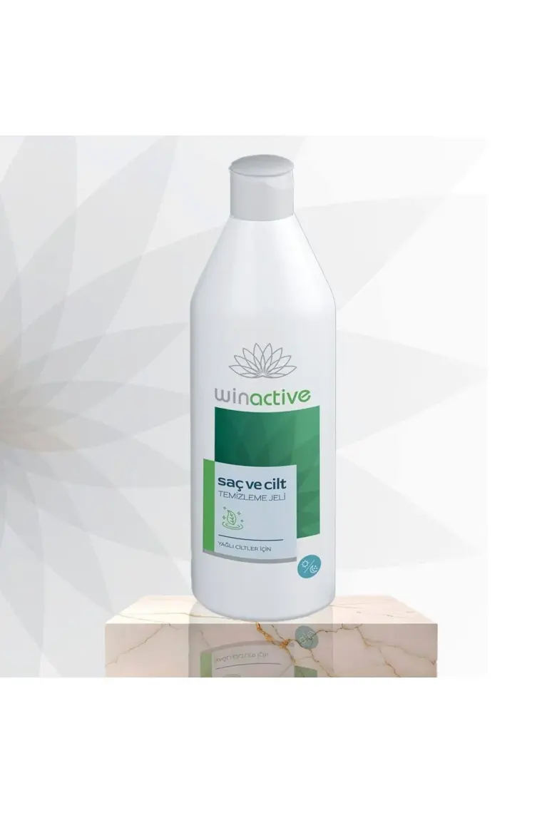 Winactive Saç ve Cilt Temizleme Jeli Yağlı Ciltler Için 250 ml