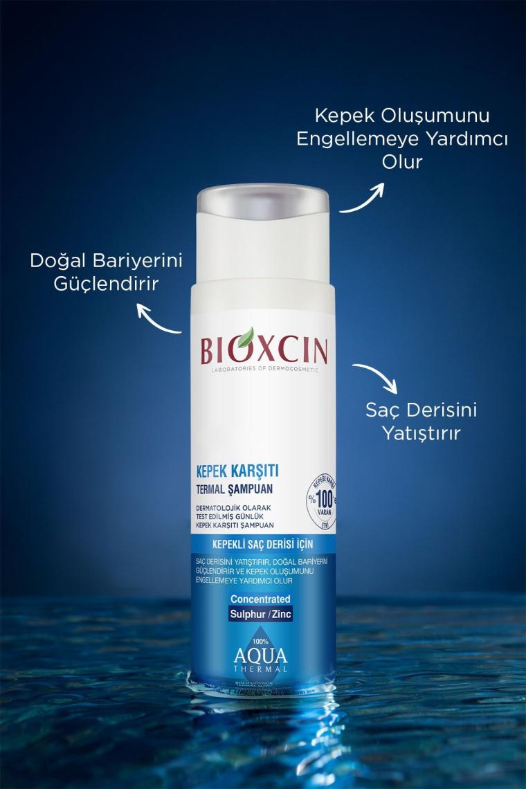 Bioxcin Aqua-Thermal Kepek  Şampuan 2li 300 ml