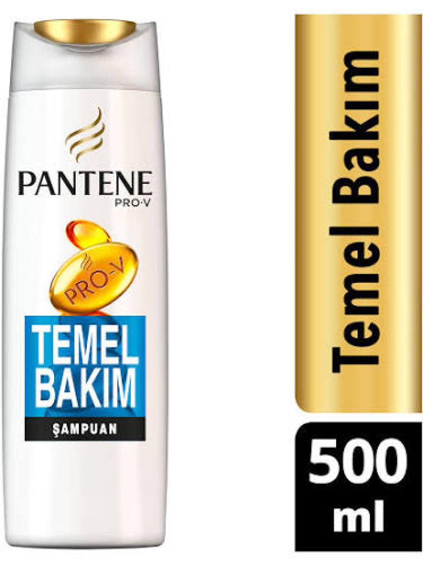 Pantene Şampuan Temel Bakım 500 ml