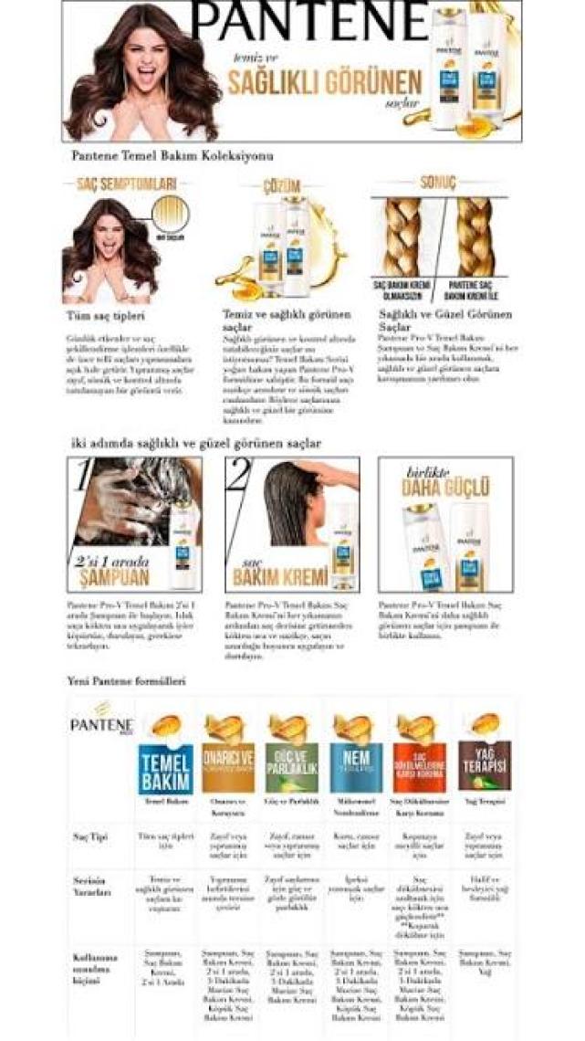 Pantene Şampuan Temel Bakım 500 ml