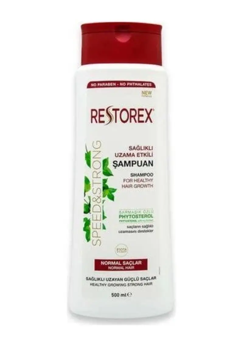 Restorex Şampuan Hyaluronic Glycolic Acid Tüm Saç Tipleri 500 ml