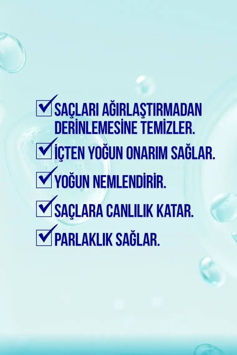 Restorex Şampuan Hyaluronic Glycolic Acid Tüm Saç Tipleri 500 ml