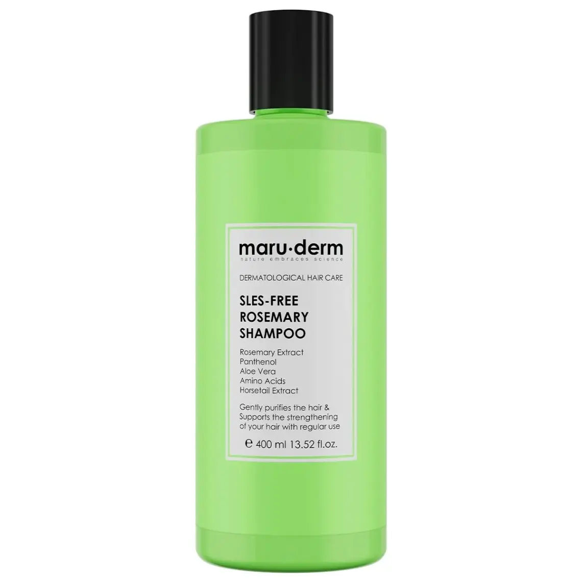 Maru.derm Maruderm Sles-Free Biberiye Şampuan 400 ml | Sülfatsız,tuzsuz,vegan Şampuan