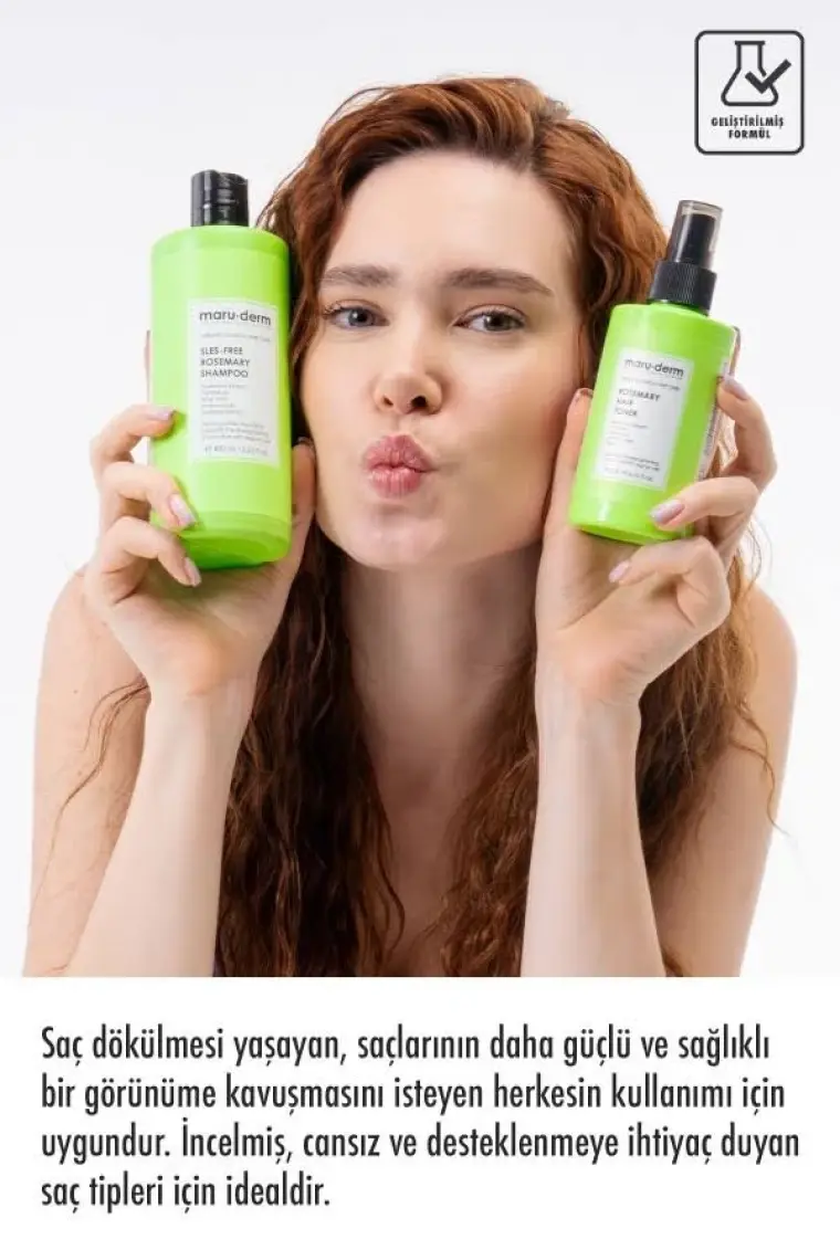 Maru.derm Maruderm Sles-Free Biberiye Şampuan 400 ml | Sülfatsız,tuzsuz,vegan Şampuan