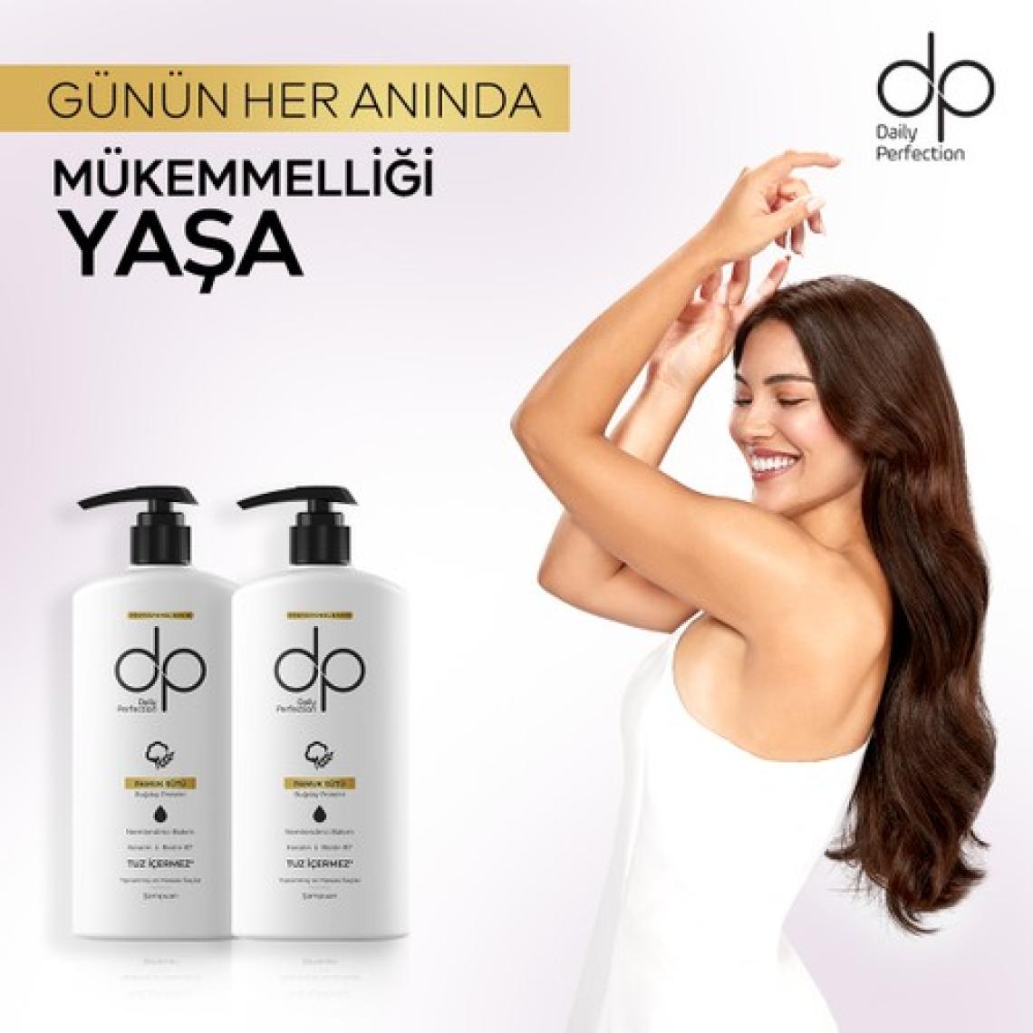 Dp Daily Perfection Şampuan Pamuk Sütü 500 ml X 2 Adet