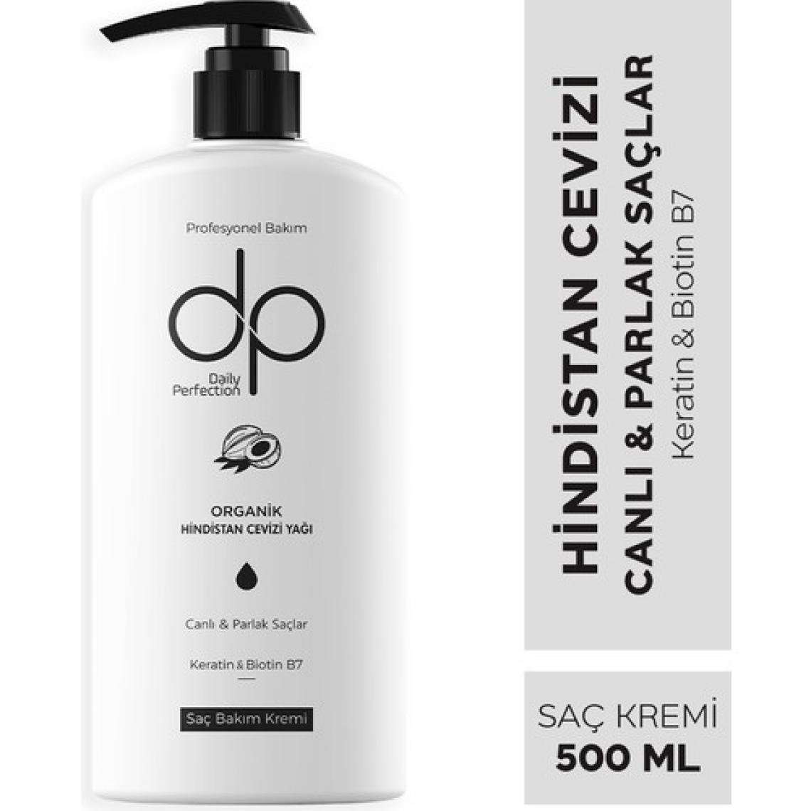 Dp Daily Perfection Şampuan Pamuk Sütü 500 ml & Saç Kremi Hindistan Cevizi 500 ml