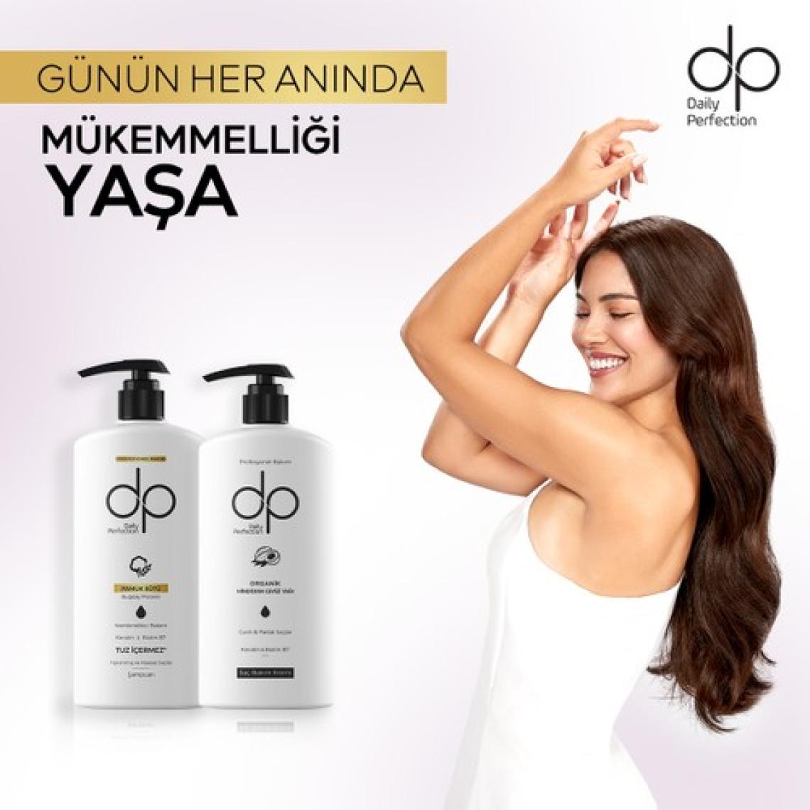 Dp Daily Perfection Şampuan Pamuk Sütü 500 ml & Saç Kremi Hindistan Cevizi 500 ml