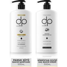 Dp Daily Perfection Şampuan Pamuk Sütü 500 ml & Saç Kremi Hindistan Cevizi 500 ml