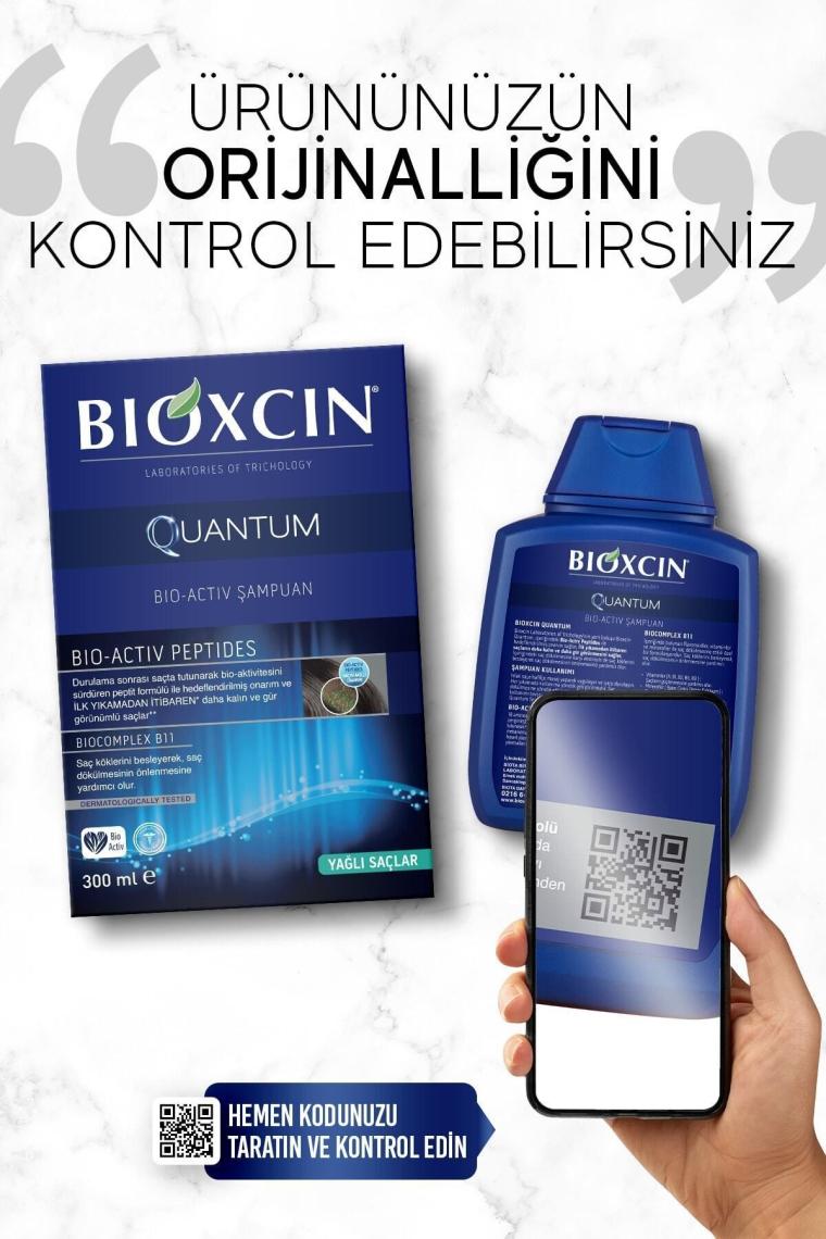 Bioxcin Quantum Yağlı Saçlar için Hacim Veren Şampuan 300 ml