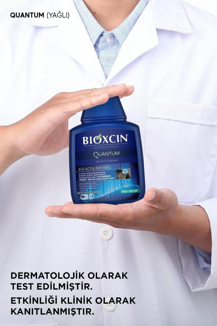 Bioxcin Quantum Yağlı Saçlar için Hacim Veren Şampuan 300 ml