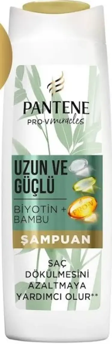 Uzun Ve Güçlü Şampuan, Bambu Ve Biyotinli, 400 ml x 3 Adet