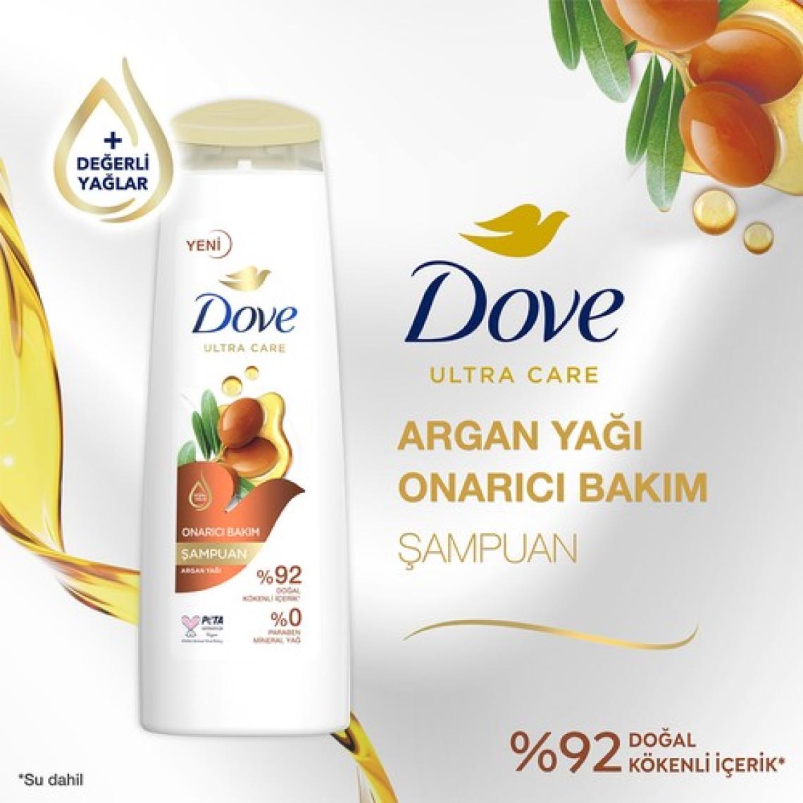 Dove Onarıcı Bakım Argan Yağı Şampuan 400 ml