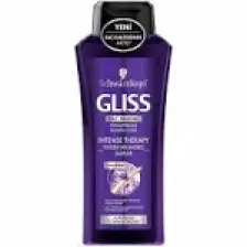 Gliss Intense Therapy Yeniden Yapılandırıcı Şampuan - Omega Plex ve Acai Üzümü ile 360 ml