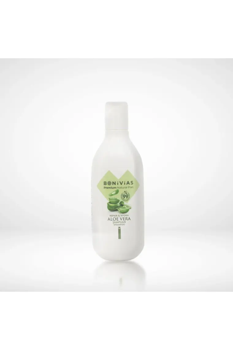 Bonivias Aleovera Nemlendirici Sülfatsız Vegan Şampuan % 99 Aloevera