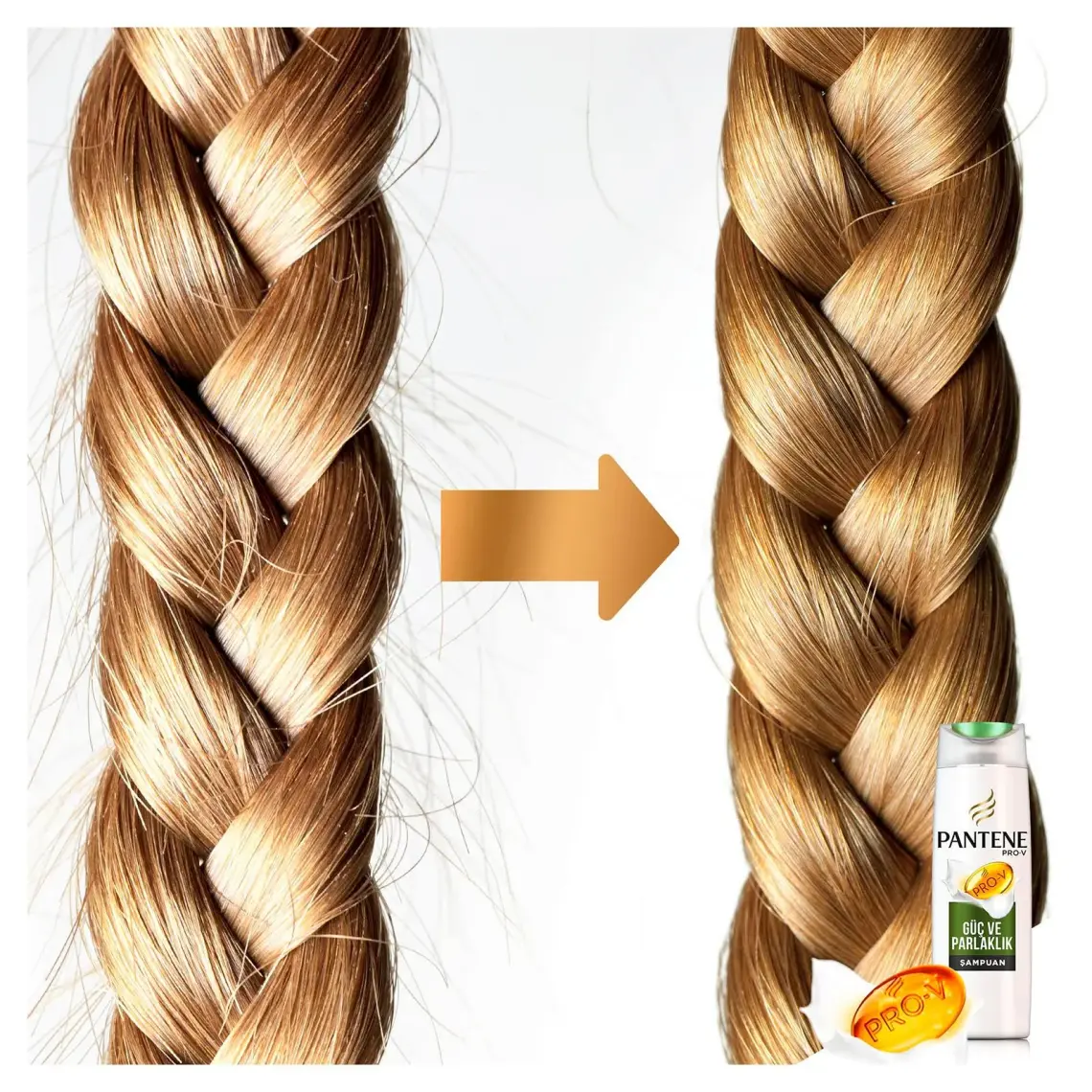 Pantene Pro-V Güç Ve Parlaklık 3'Ü 1 Arada Şampuan; 400ml