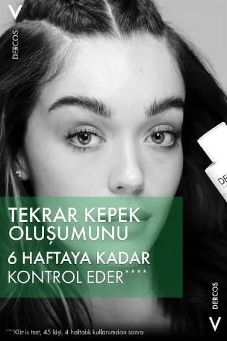 Vichy Dercos Şampuan Kuru ve Kepekli 390 ml K9623