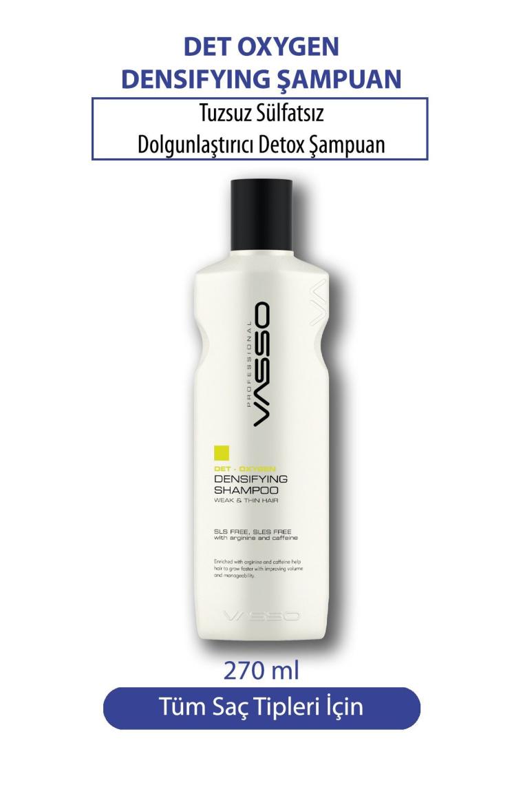 Vasso Ince Telli Ve Zayıf Saçlar Için Sülfatsız Ve Tuzsuz Hacimlendirici Ve 270 ml 8699216349212