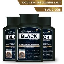 Zigavus Black Siyah Sarımsaklı Dökülme Karşıtı Şampuan - Tüm Saç Tipleri İçin Bitkisel Özler ile 300 ml
