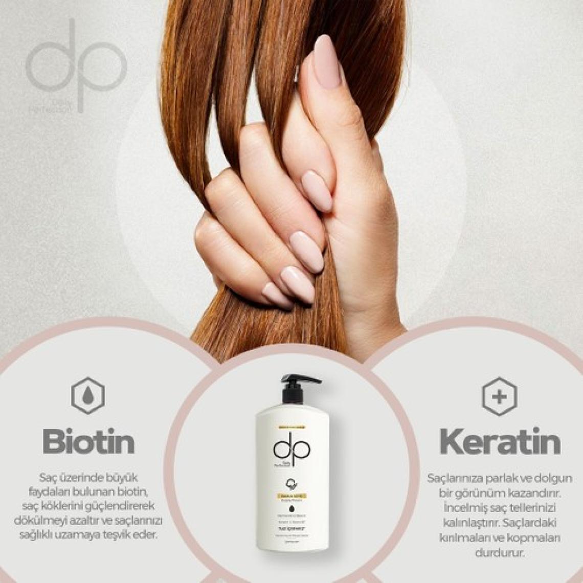 DP Daily Perfection Pamuk Sütü ve Buğday Proteini Tuzsuz Şampuan 250 ml