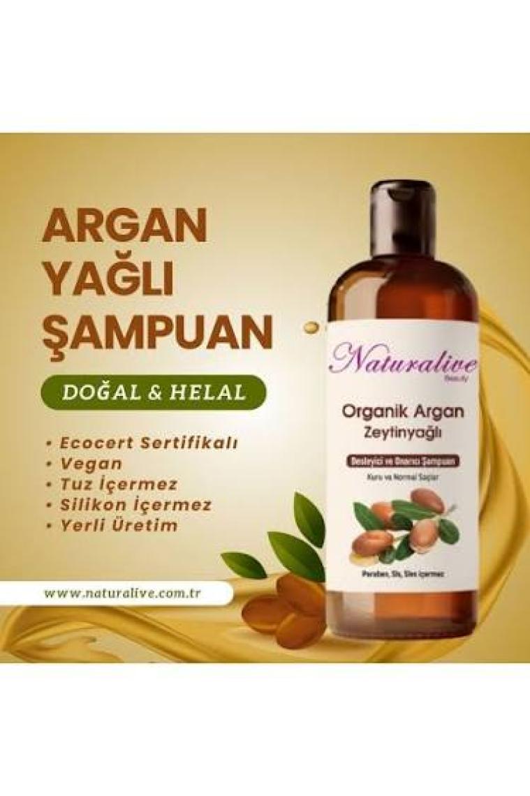 Naturalive Doğal Şampuan ( Kuru ve Normal Saçlar Için)