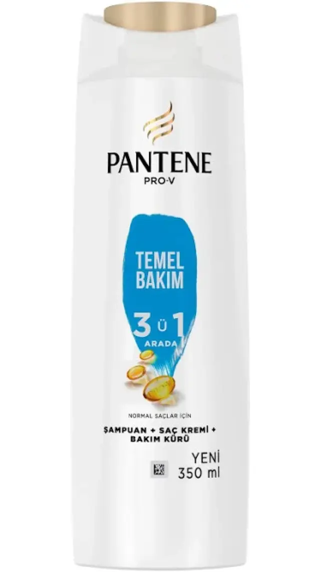 Pantene Temel Bakım 3'ü 1 Arada Şampuan 400Ml