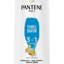 Pantene Temel Bakım 3'ü 1 Arada Şampuan 400Ml