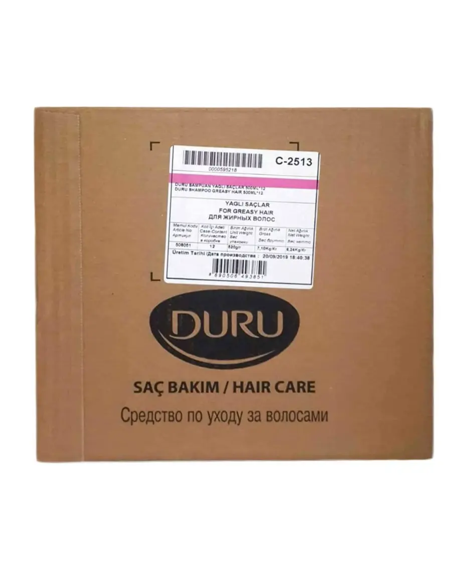 Duru Şampuan Yağlı Saçlar 600 ml