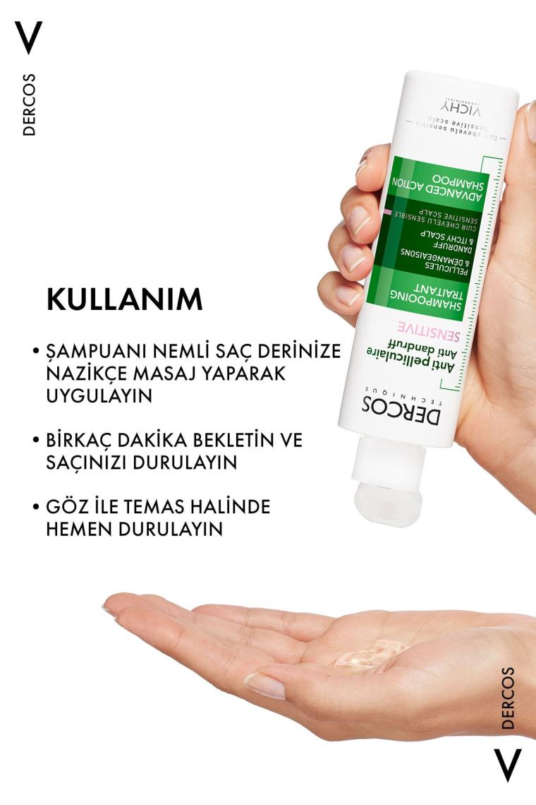 Vichy Dercos Anti-Dandruff Kepek Karşıtı Şampuan 200 ml