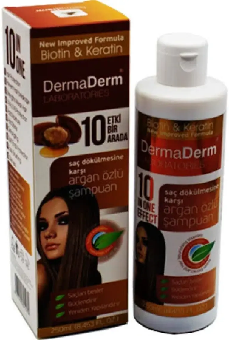 Dermaderm Argan Oil Shampoo Şampuan