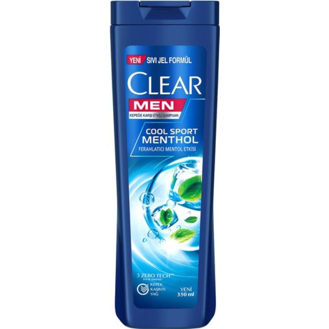 Clear Men Cool Sport Menthol Şampuan 350 ml