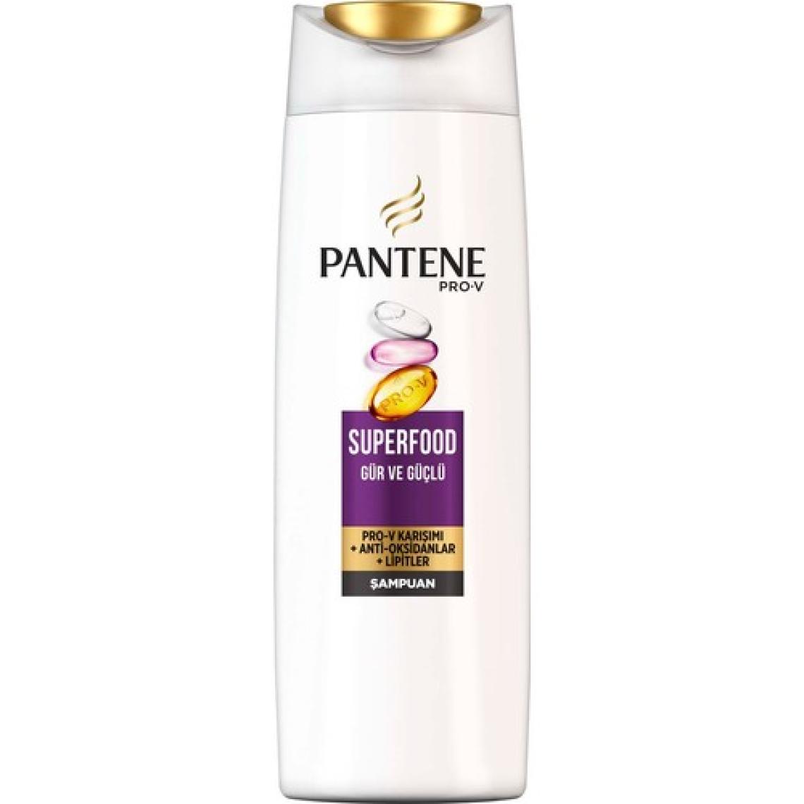 Pantene Şampuan Superfood Gür ve Güçlü 470 ml