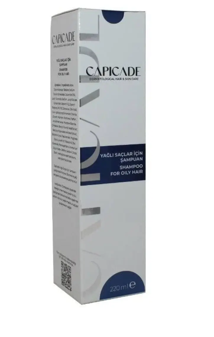 Capicade Yağlı Saçlar İçin Şampuan 200ml