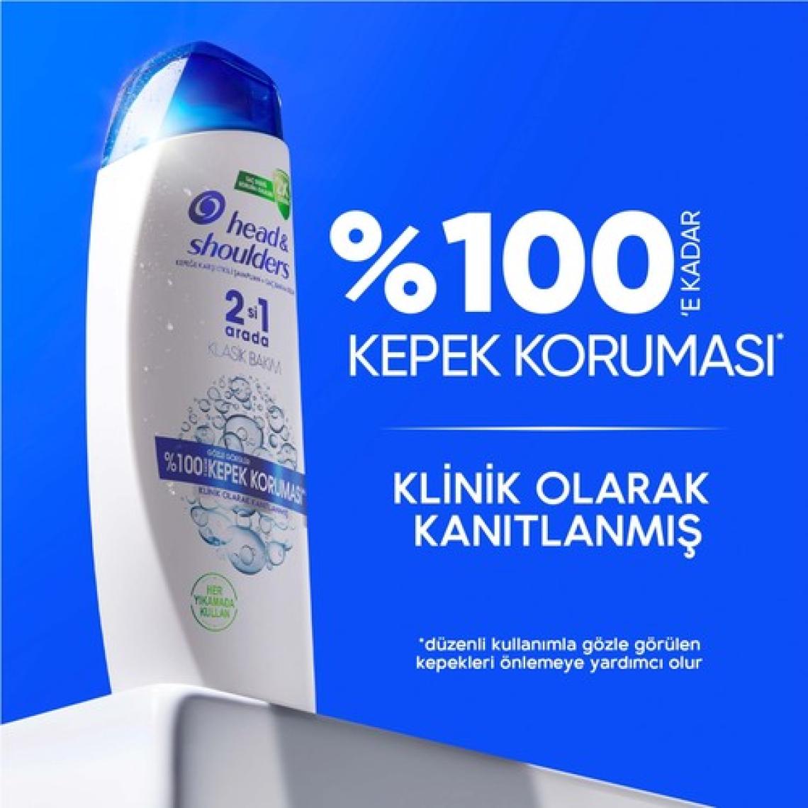 Head & Shoulders Klasik Bakım 2'si 1 Arada Kepek Karşıtı 330ML Şampuan