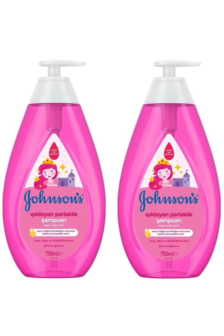 Johnsons Baby Işıldayan Parlaklık Şampuan 750 Ml 2 Adet