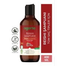 Agarta Doğal Reishi Şampuan - Tüm Saç Tipleri için Besleyici ve Onarıcı Etki, 400 ml, Bitkisel Formül, Paraben İçermez