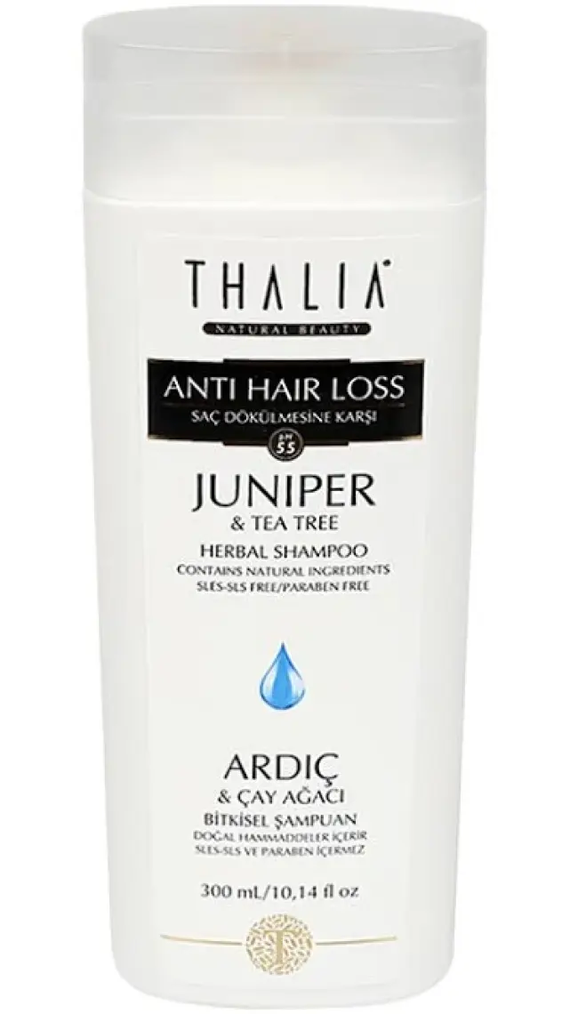 Thalia Ardıç ve Çay Ağacı Yağlı Saç Bakım Şampuanı - 300 ml