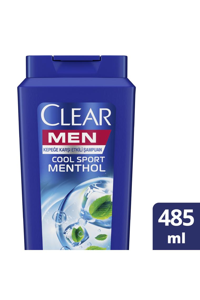 Clear Men Cool Sport Menthol 485 ml Şampuan