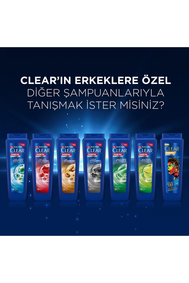 Clear Men Cool Sport Menthol 485 ml Şampuan
