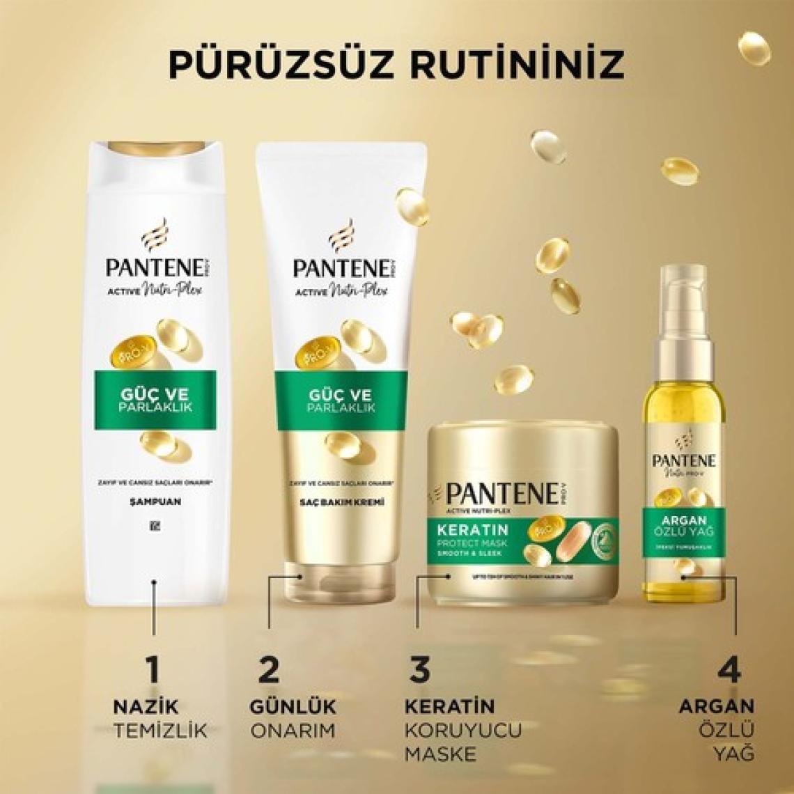 Pantene Güç Ve Parlaklık Şampuan 400Ml