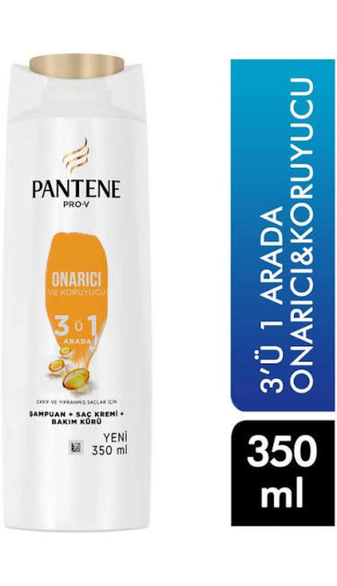 Pantene Onarıcı & Koruyucu 3'ü 1 Arada Şampuan 400Ml