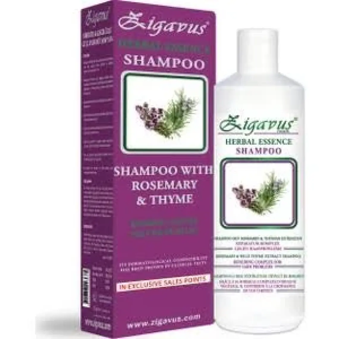 Zigavus Tüm Saç Tipleri İçin Onarıcı Komplex Rosemary Ekstraklı Şampuan 450ml