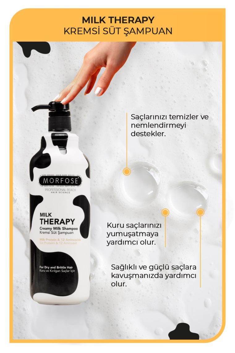 Morfose Milk Therapy 1000 ml Süt Şampuan