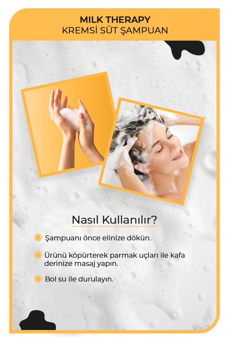 Morfose Milk Therapy 1000 ml Süt Şampuan