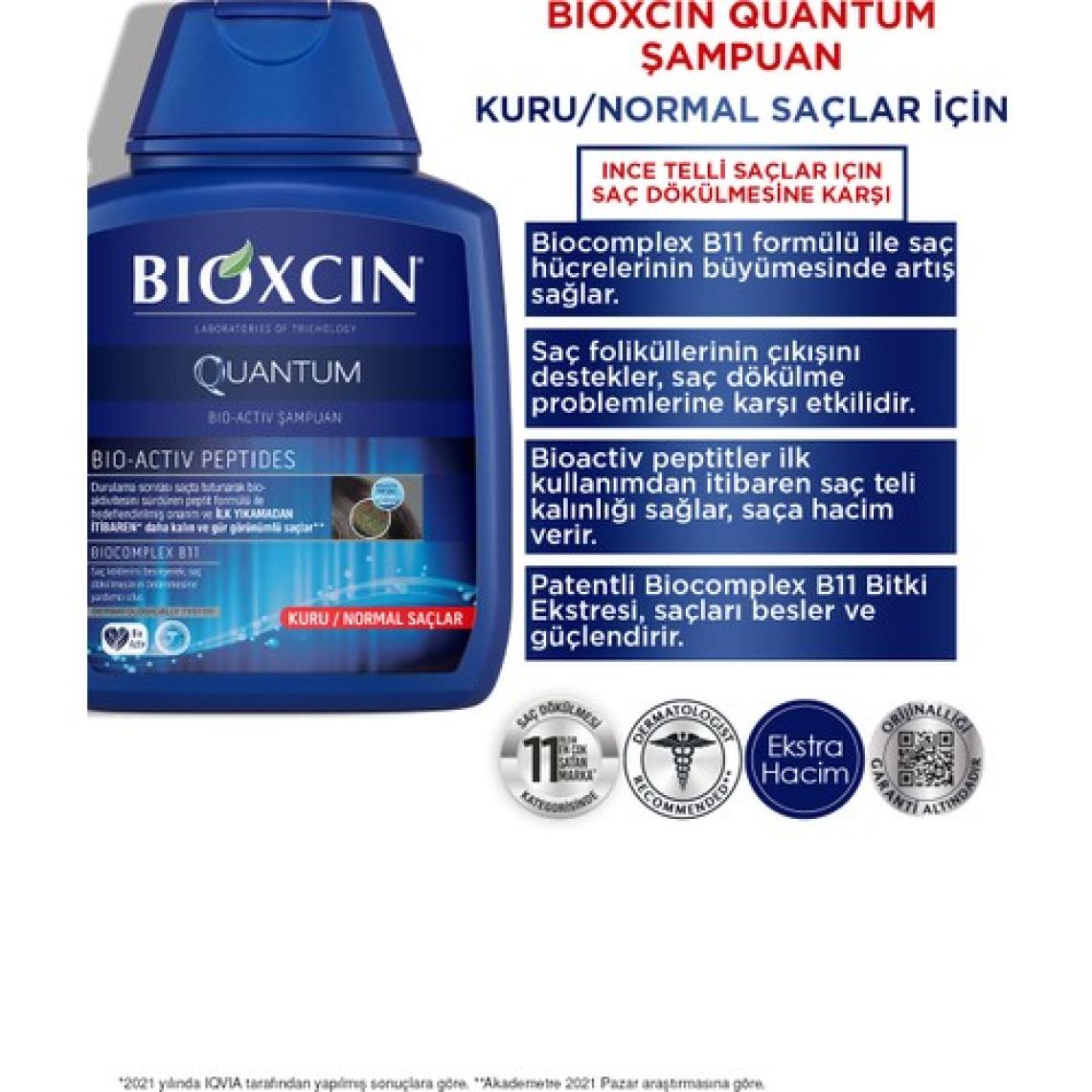 Bioxcin Quantum 300 ml 3 Al 2 Öde Şampuan