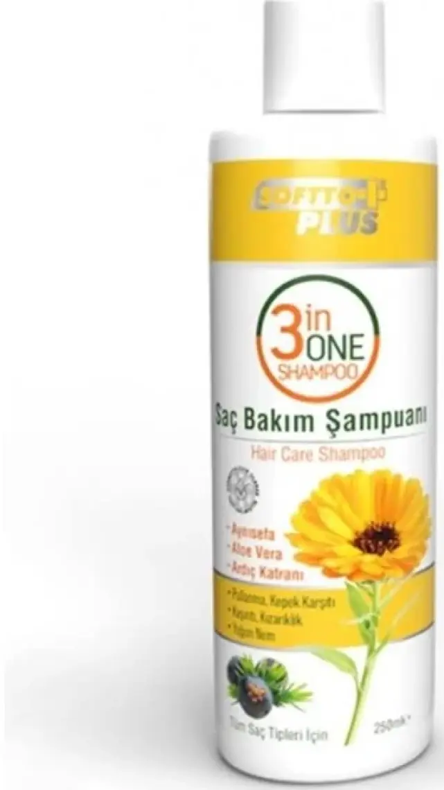 Softto Plus 3 In 1 Saç Bakım Şampuanı 250 ml