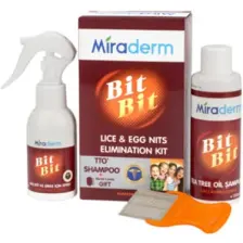 Miraderm Set Bit Bit Saç Spreyi + Şampuanı + Çelik Tarak