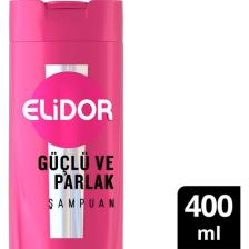 Elidor Superblend Saç Bakım Şampuanı Güçlü ve Parlak E Vitamini Makademya Yağı Kolajen 400 ml