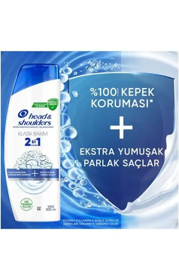 Head&Shoulders Klasik Bakım 2'si 1 Arada Şampuan 300 ml